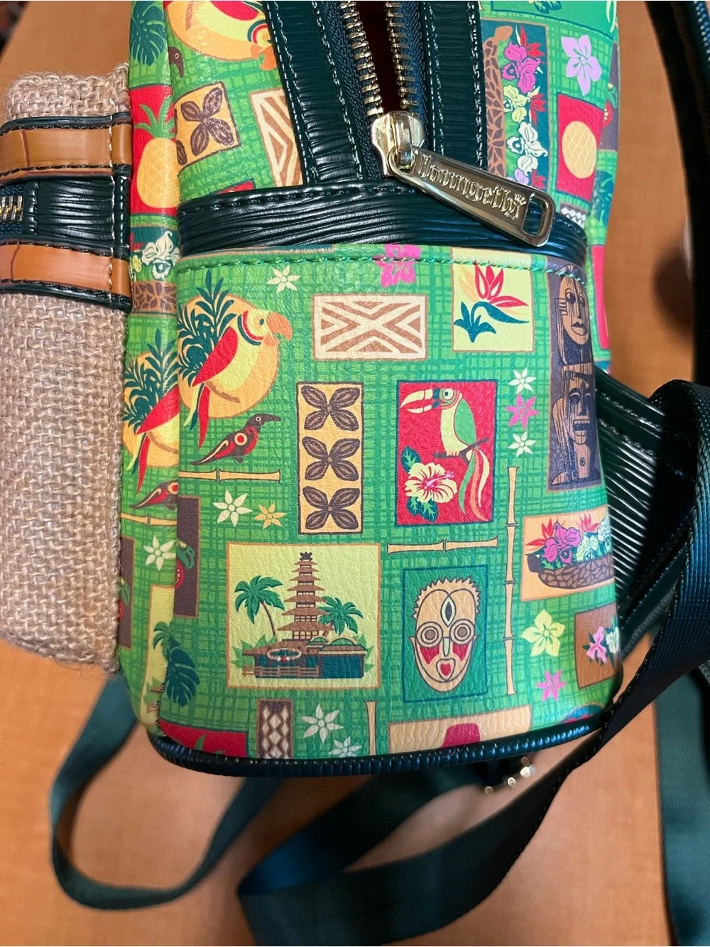 Enchanted Tiki Room Mickey Main Attraction Disney Loungefly Mini Backpack Set